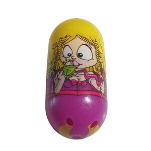 Mighty Beanz 89 Princess Bean Collectible Toy Capsule Moose 2010 Pink Yellow